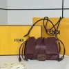 Mamma Baguette crossbody bag, burgundy, dimensions: 16x10x13cm | 26.5x8.5x18cm