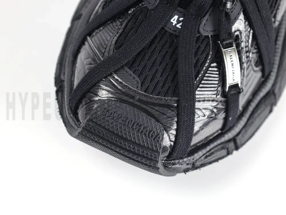 Men's 3xl Extreme Laces B Sneaker in Black-4