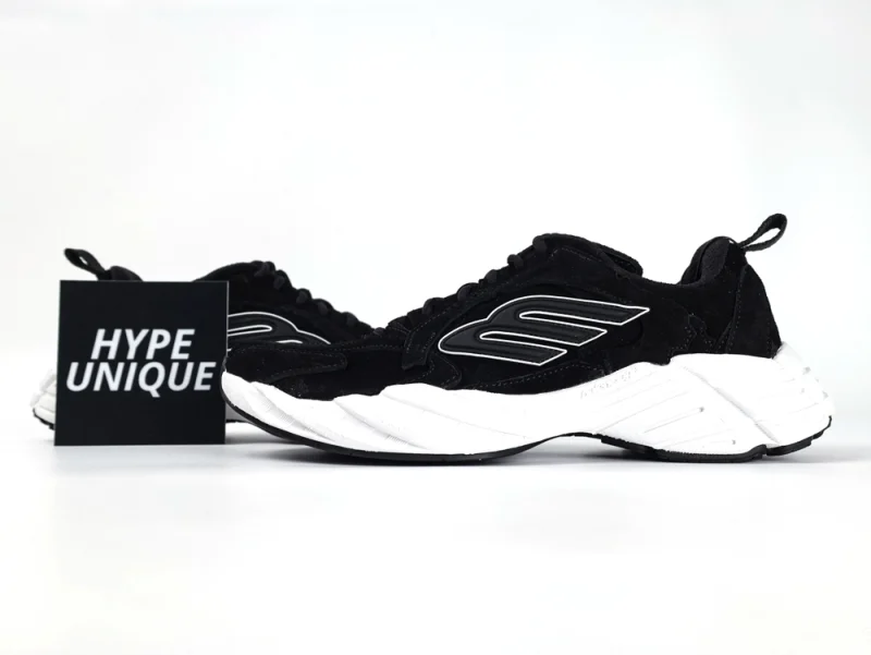 Men's Monday Shoe in Black/white