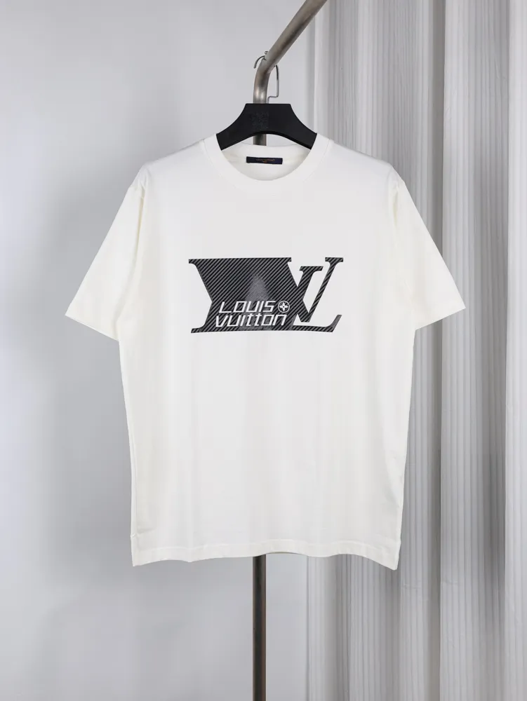 Mosaic Graphic Logo Embroidered T-Shirt