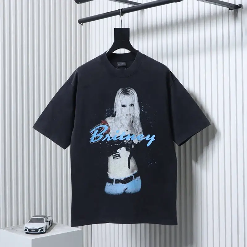 Music Series Britney Spears Portrait T-Shirt