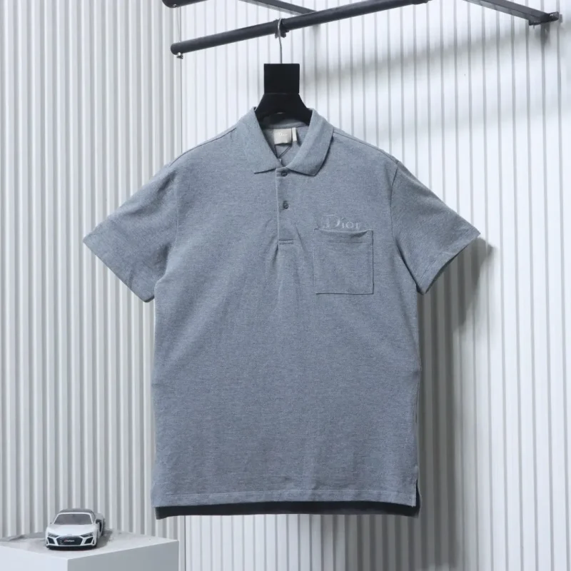 Pocket Embroidered Polo T-Shirt