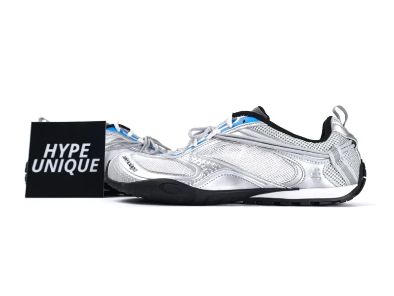Radar Sneakers Metallic Gray Blue