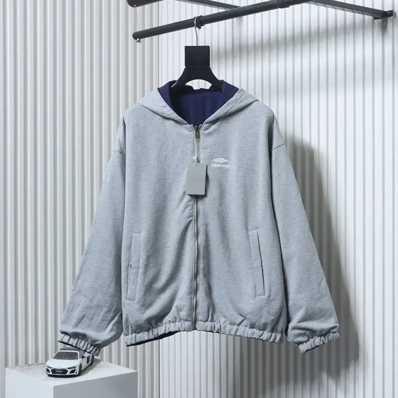Reversible Patchwork Windbreaker