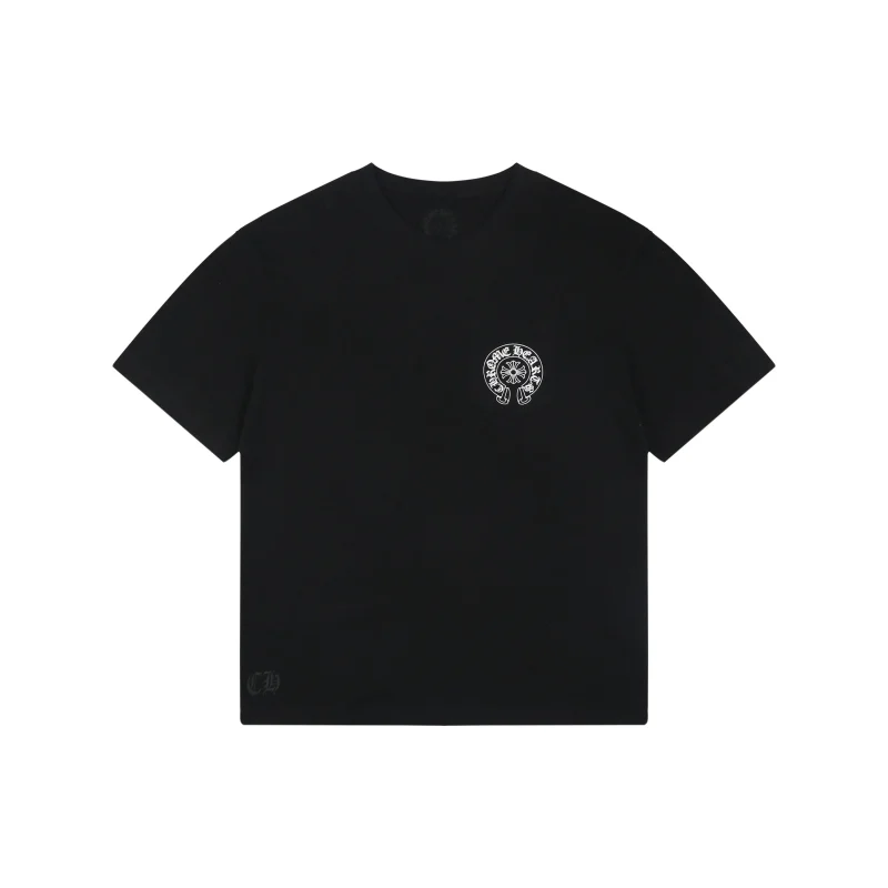 Sanskrit Scroll Hem High-Weight Cotton T-Shirt