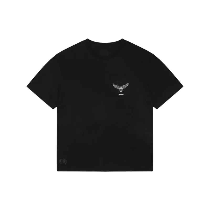 Skull and Cross Print Short-Sleeve T-Shirt