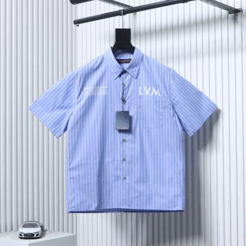 Slogan Striped Short-Sleeve T-Shirt