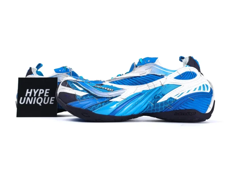 Soleless Sneakers Blue