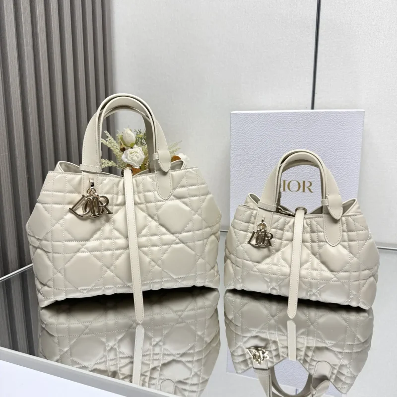 TOUJOURS handbags in new ivory white color