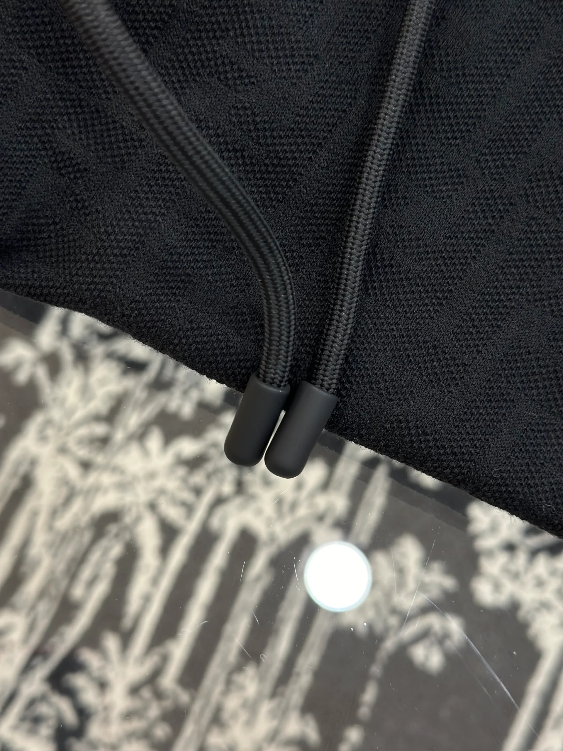 Textured Casual Shorts with Zipper Pockets - Drawstring