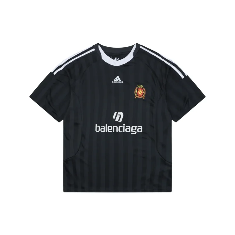 Woven Collar Manchester United Logo T-Shirt