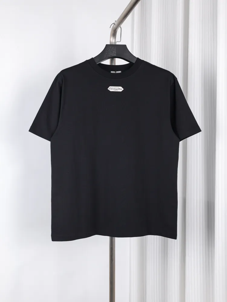 Woven Label Short Sleeve T-Shirt