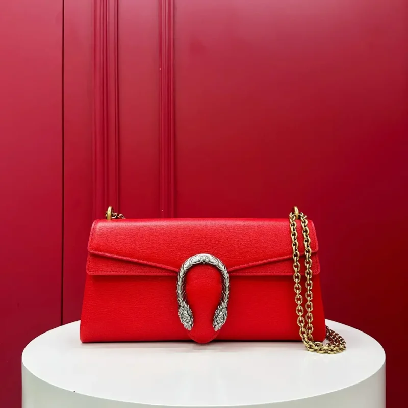 BOOM Series Medium Shoulder Bag, Red. Dimensions: 28-14-7cm3
