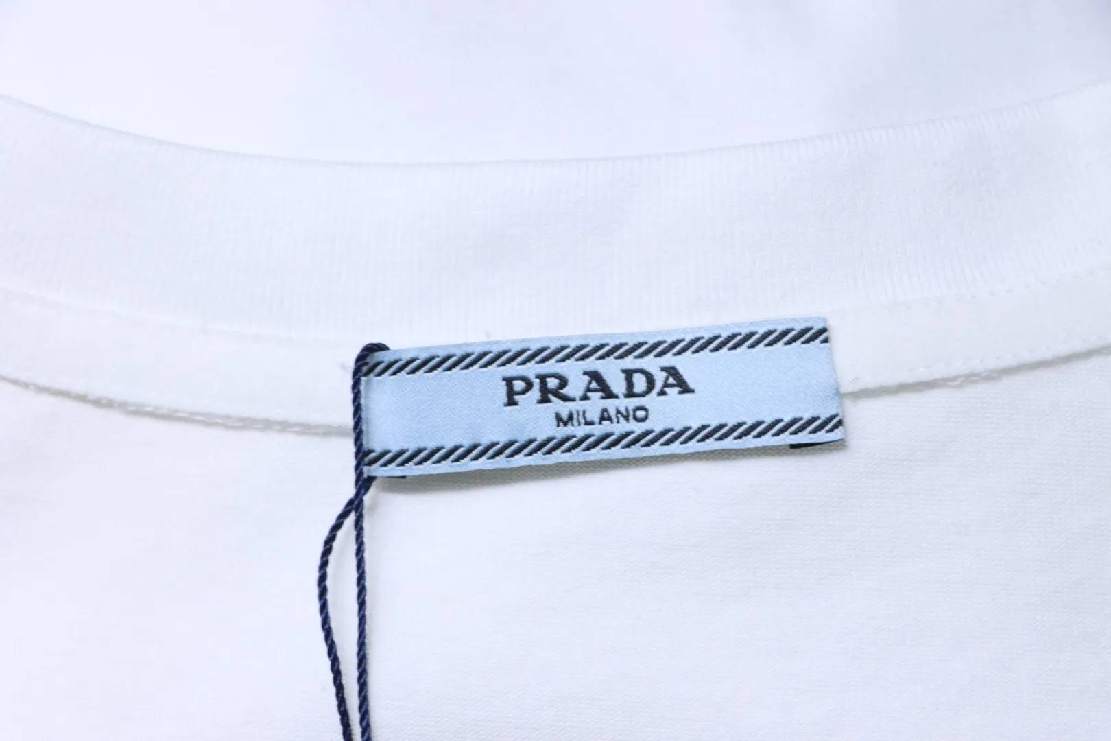 Badge Logo Embroidered Short Sleeve T-Shirt - Brand Label
