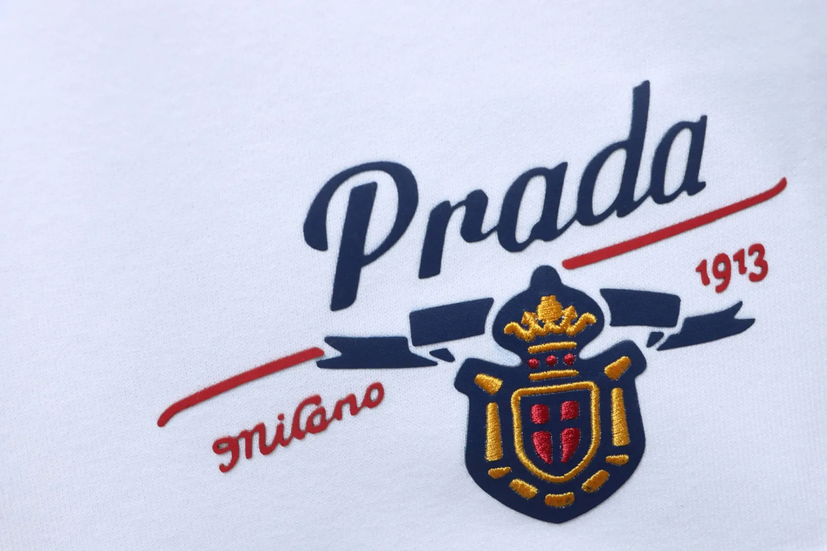 Badge and Letter Embroidered Knit Shorts - Brand Logo