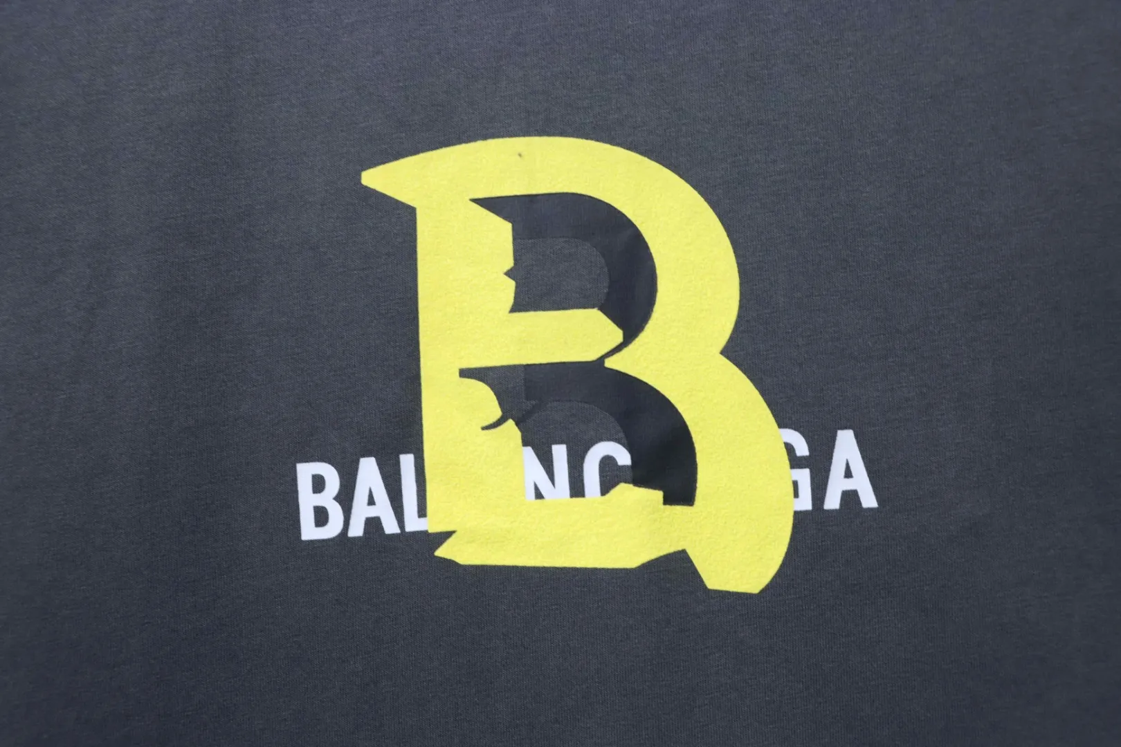 Big B Logo Print T-Shirt - Brand Logo