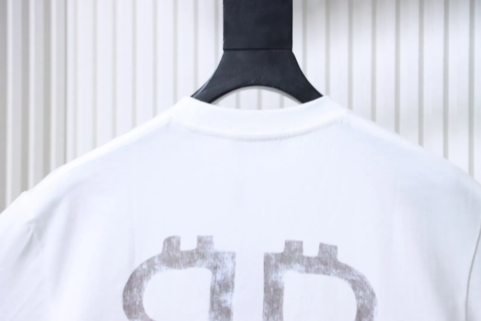 Bitcoin Logo T-Shirt - Rear View Details