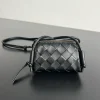 Black Ultra-Mini Dumpling Bag – Dimensions: 11.4 x 10 x 7