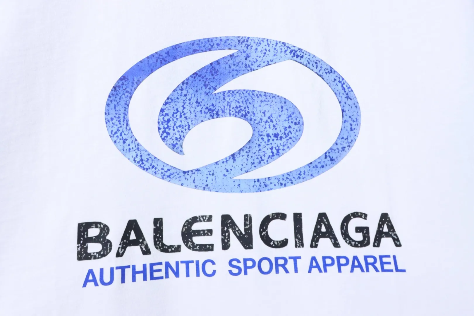 Blue Crack Logo T-Shirt - Brand Logo