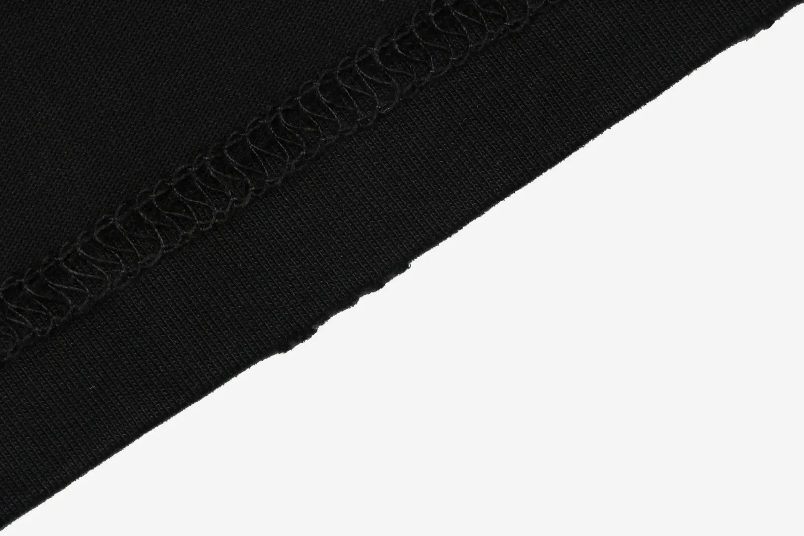 Blurred Tape Logo Oversized T-Shirt - Bottom Hem