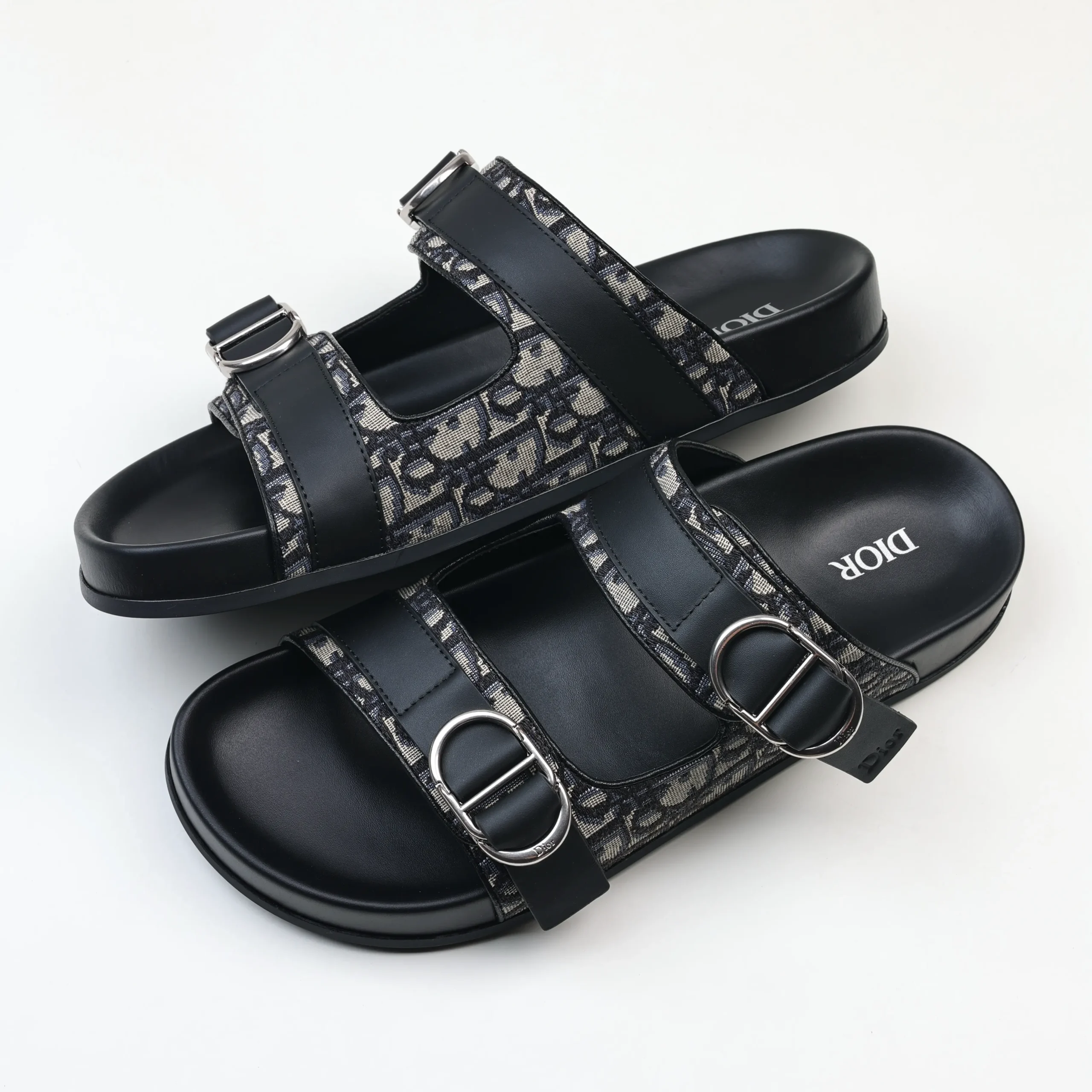 CD Aqua Platform-Pantoletten mit Doppelriemen – Schwarz12