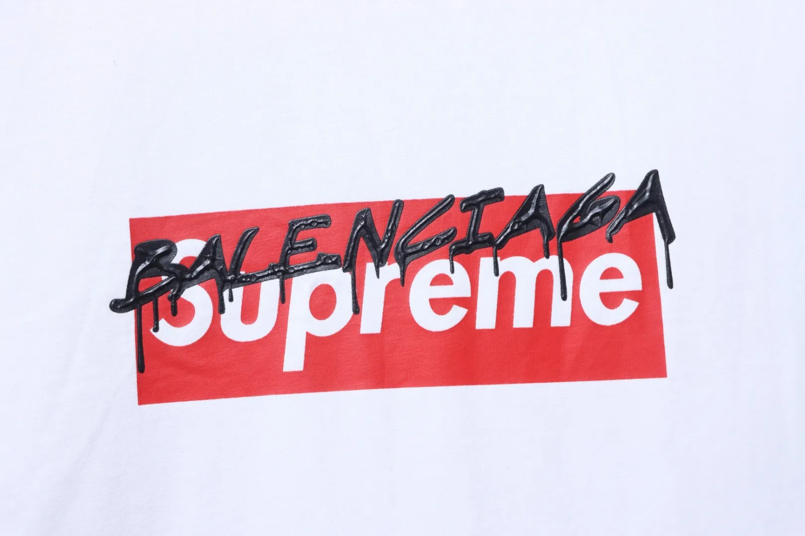 Collaboration Logo Print T-Shirt - Brand Logo
