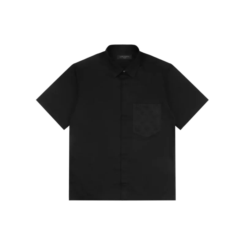 Embossed Monogram Pocket T-Shirt