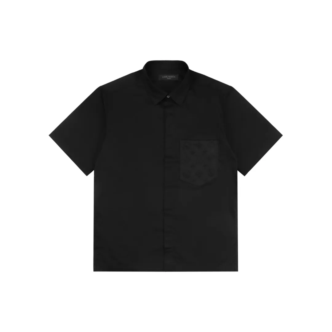 Embossed Monogram Pocket T-Shirt
