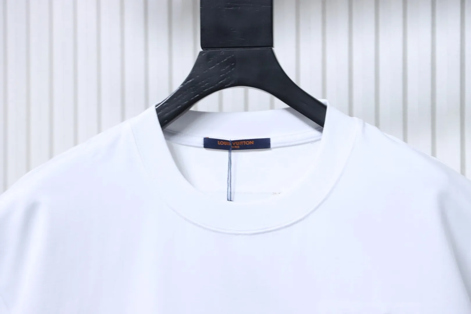 Embroidered Logo Short Sleeve T-Shirt - Collar