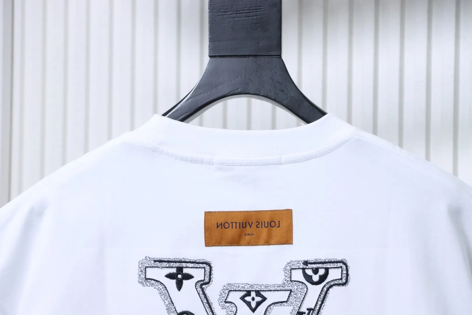Embroidered Logo Short Sleeve T-Shirt - Rear Collar