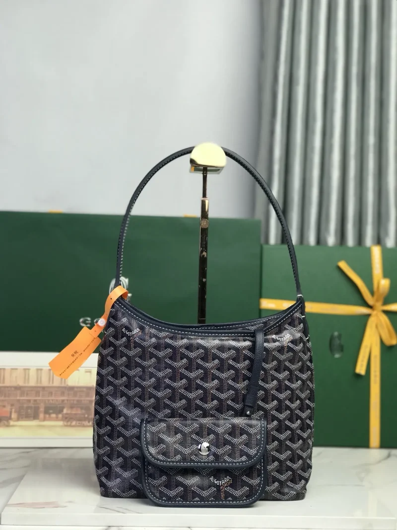 Hobo Mini, Blue-Black, Dimensions: 26 x 11 x 22