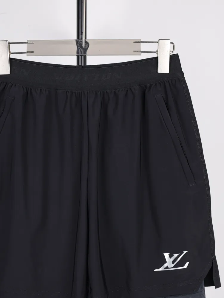 Ice Silk Double-Layer Performance Shorts - Details