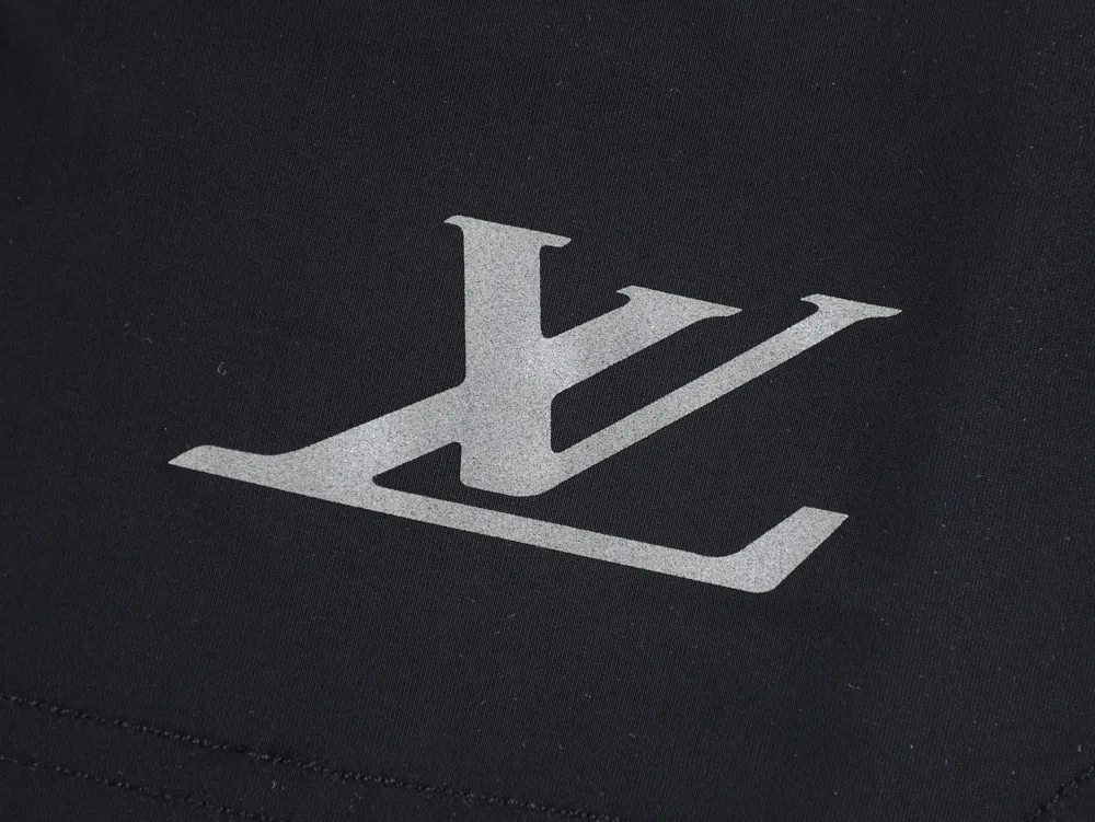 Ice Silk Double-Layer Performance Shorts - Logo LV