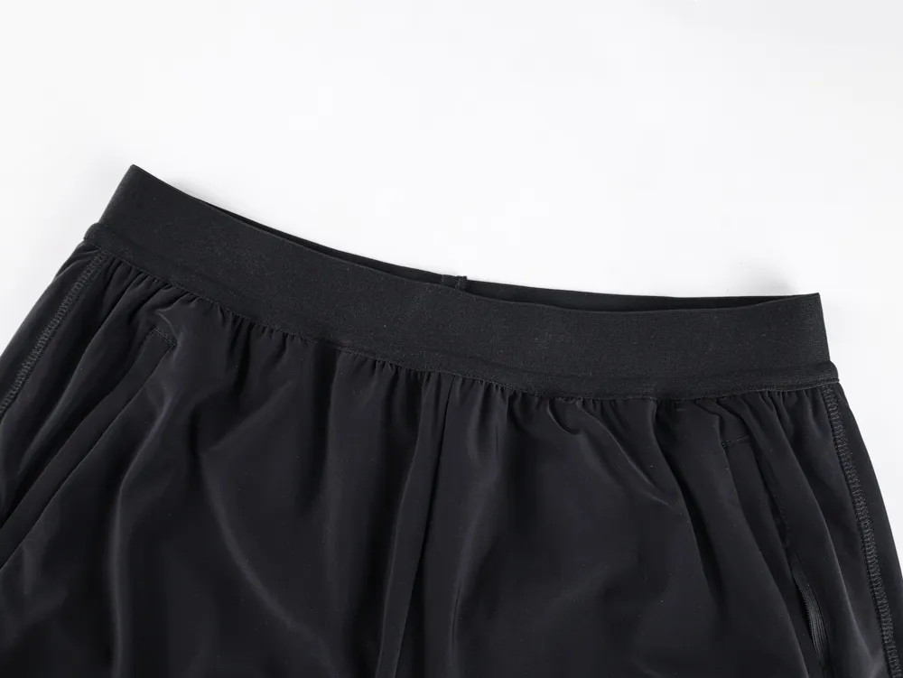 Ice Silk Double-Layer Performance Shorts - Waistline