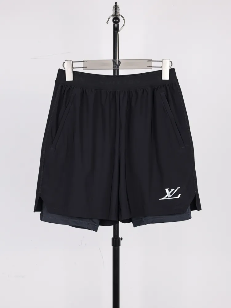 Ice Silk Double-Layer Performance Shorts