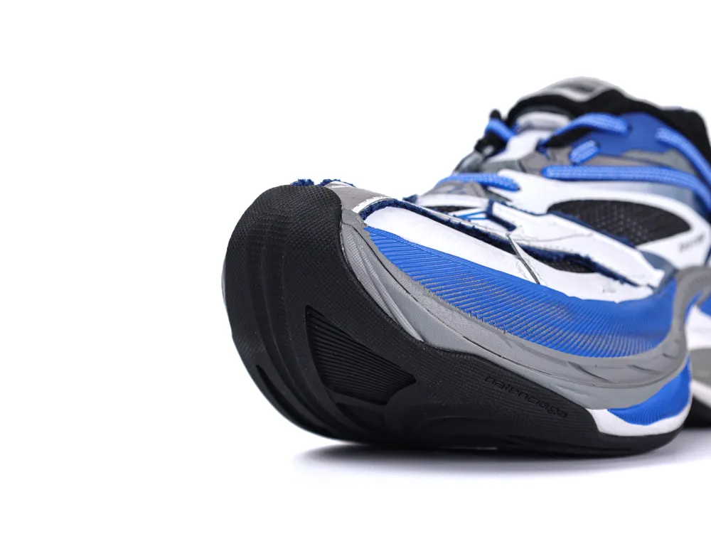 Jet Sneaker White Blue Black - Front Toe