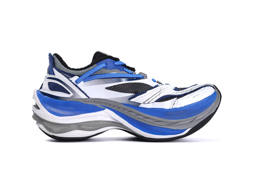 Jet Sneaker White Blue Black - Right Side