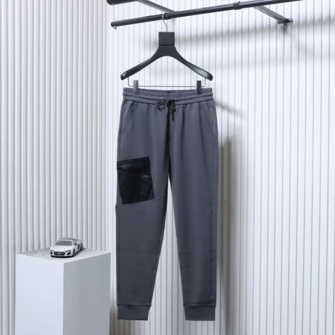 Monogram Pocket Jogger Pants - Front View