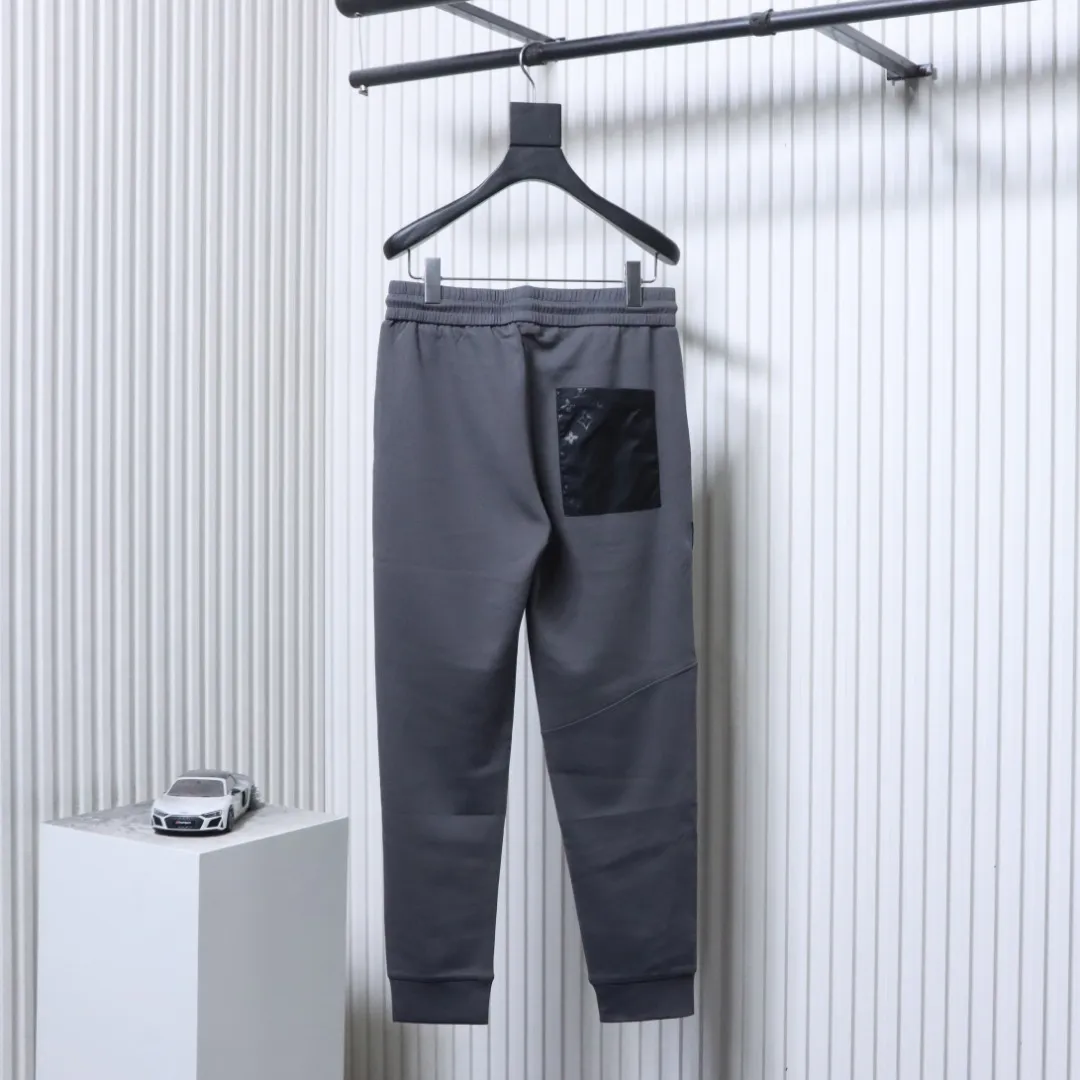 Monogram Pocket Jogger Pants - Rear View