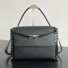 New BV Men's Grained Leather Andiamo – Dimensions: 37 x 26 x 13 cm