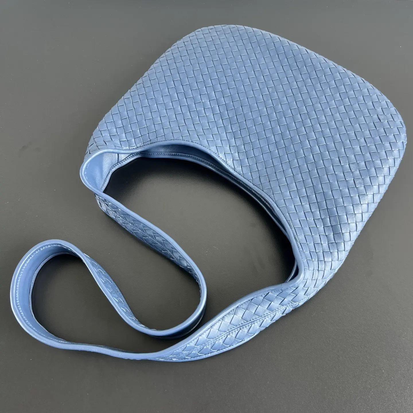New BV Veneto Small Woven Bag – Blue6