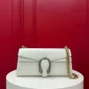 POLIZERING series medium shoulder bag, white