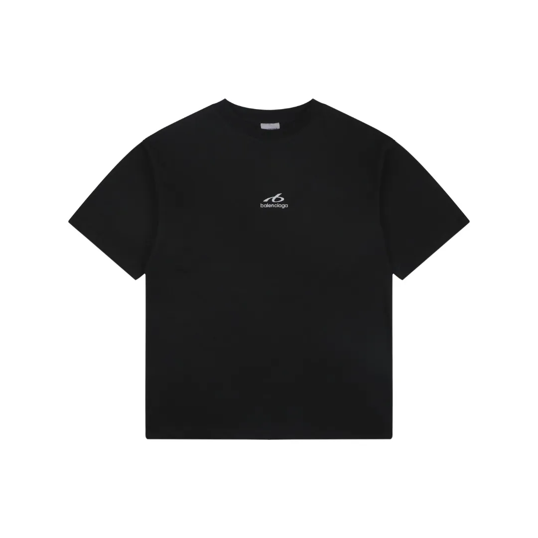 Reflective Logo Minimalist T-Shirt