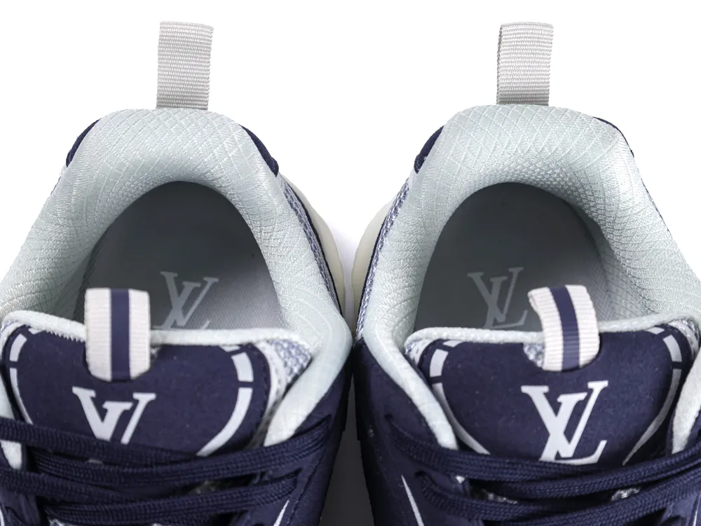 Runner Tatic Sneaker Navy Blue Grey - Mouth Details