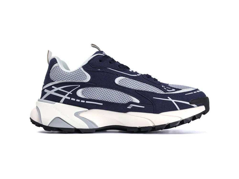 Runner Tatic Sneaker Navy Blue Grey - Right Side