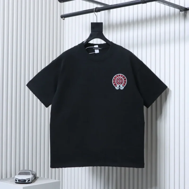 Sanskrit Scroll Embroidered T-Shirt