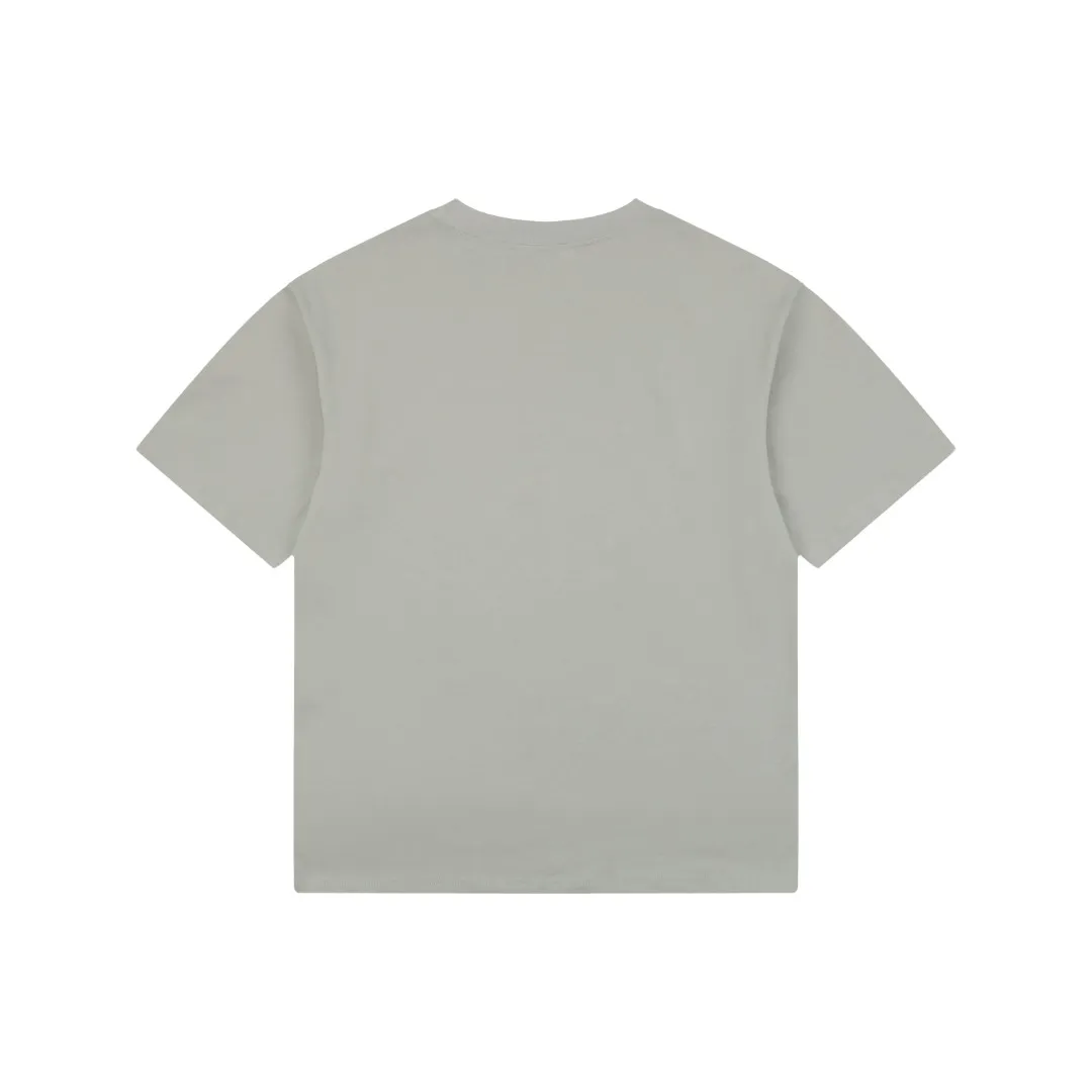 Sunset Wave Graphic Oversized T-Shirt - Back