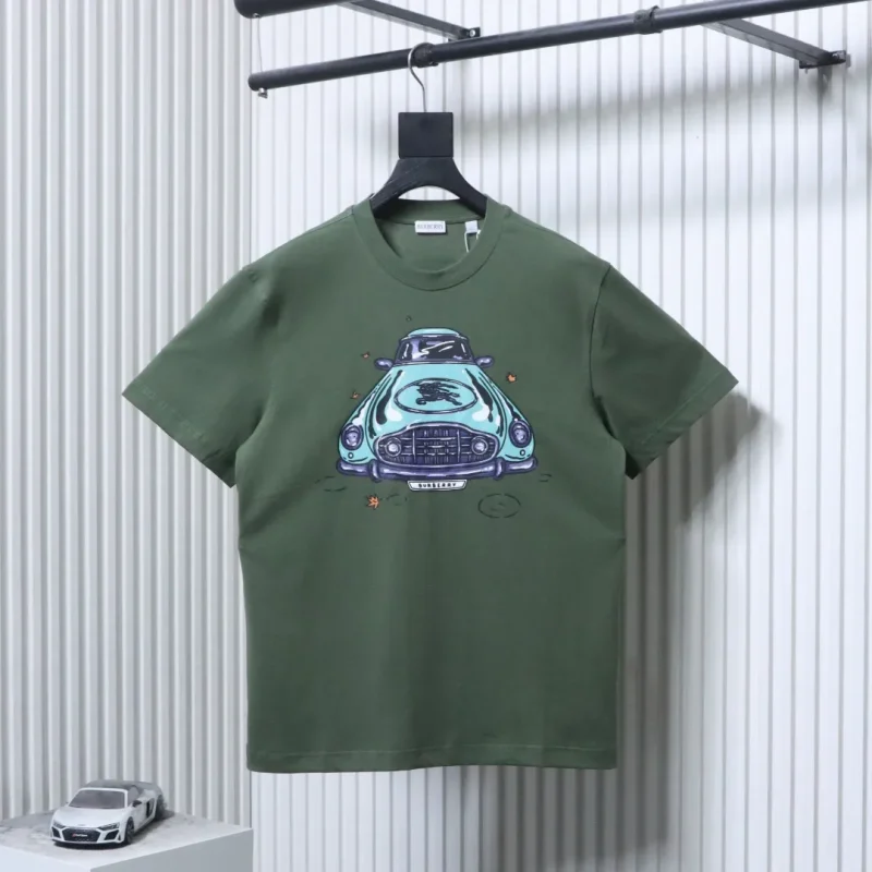 Vintage Car Graphic Print Short Sleeve T-Shirt