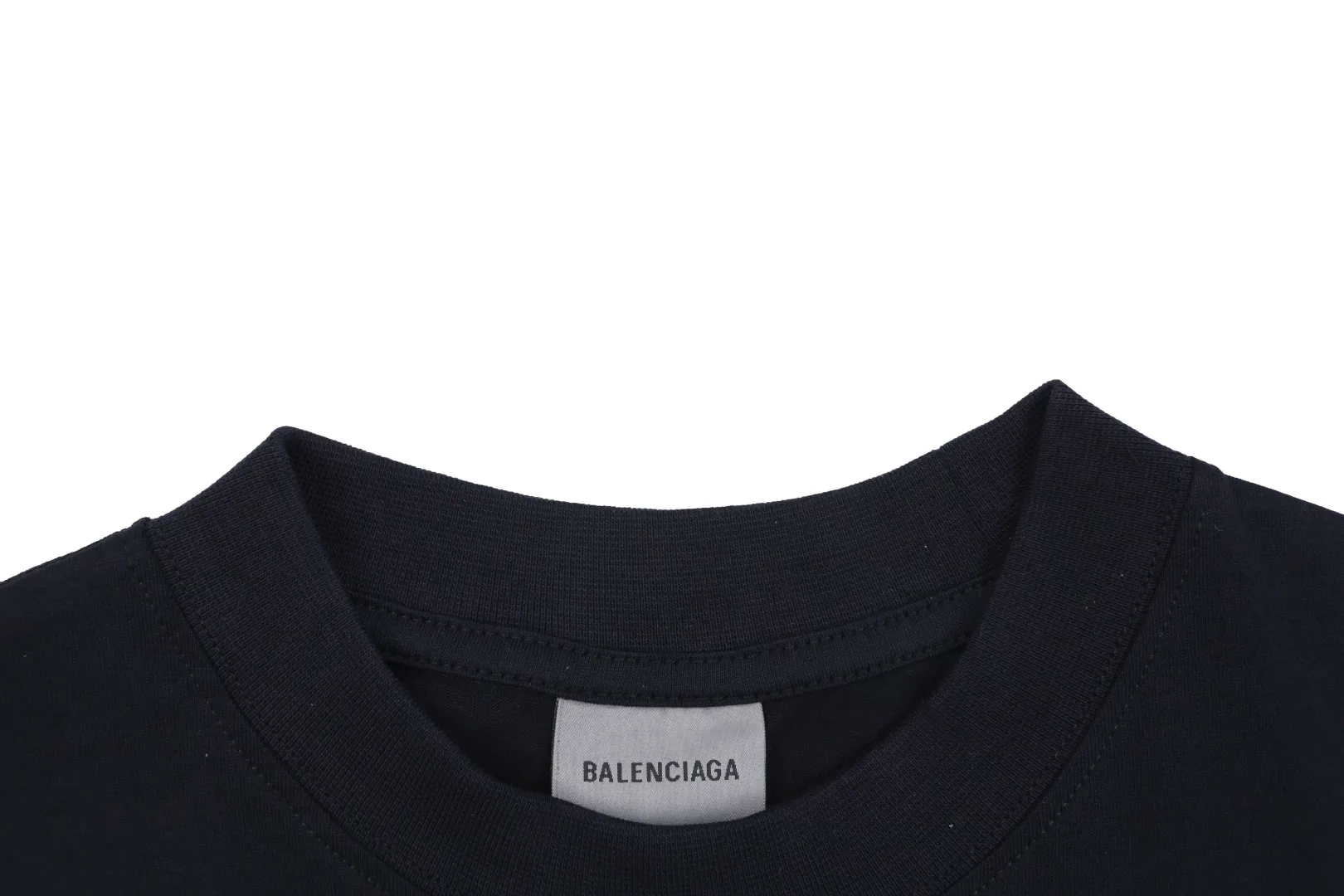 WFP Logo Oversized T-Shirt - Close-up Neckline