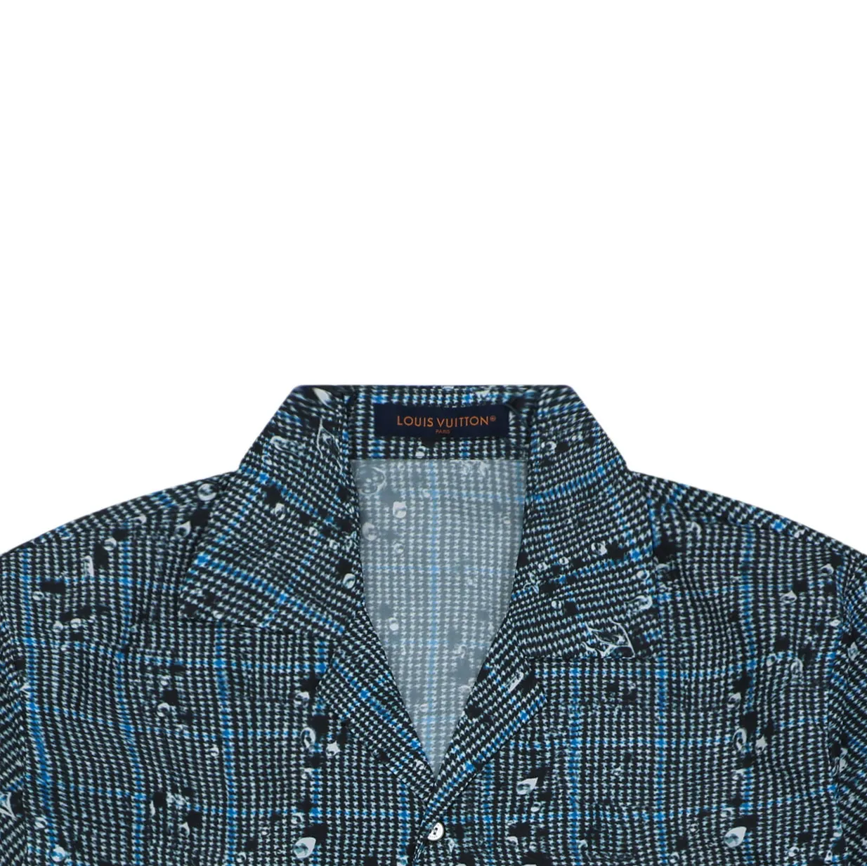 Water Drop Illusion Monogram T-Shirt - Collar